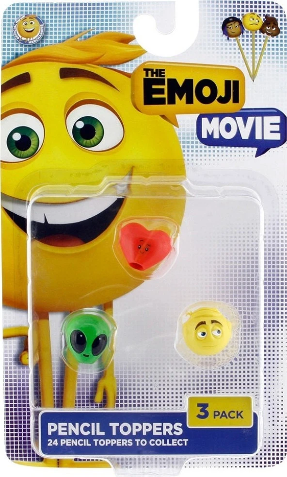 Giochi Preziosi Emoji Movie 3lü Kalem Süsü Model 6