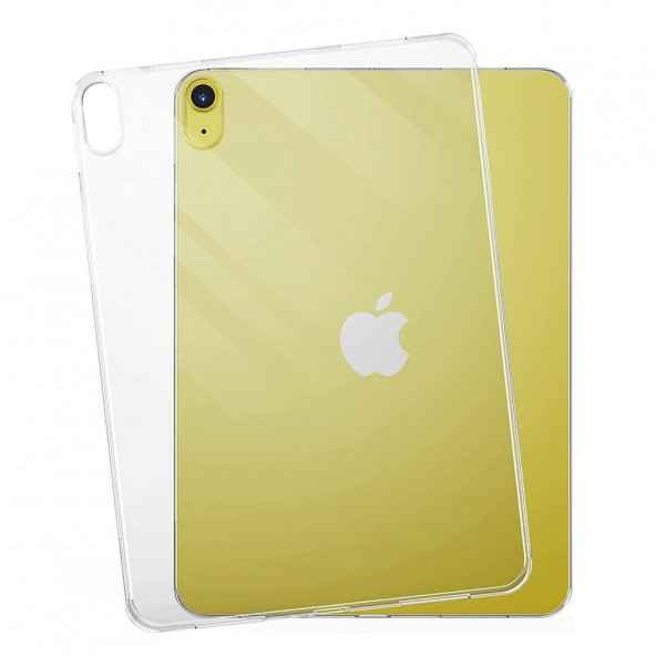Apple iPad 10.9 2022 (10.Nesil) Kılıf Zore Tablet Süper Silikon Kapak - 2