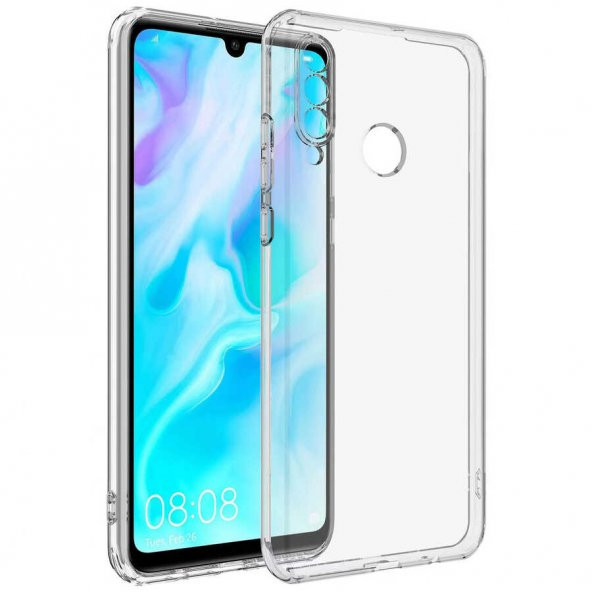 Huawei Y9 Prime 2019 Kılıf Zore Kamera Korumalı Süper Silikon Kapak - Resim 3