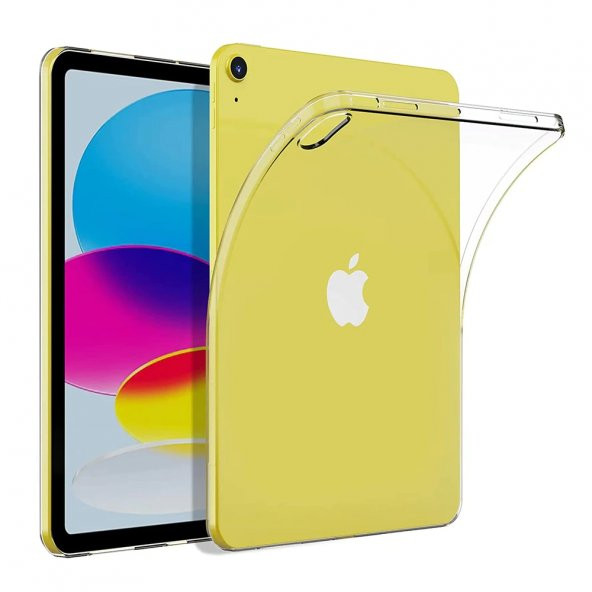 Apple iPad 10.9 2022 (10.Nesil) Kılıf Zore Tablet Süper Silikon Kapak
