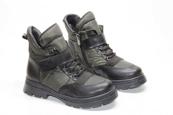 CASSO KAUÇUK KAYMAZ TABAN FERMUARLI VE CIRTLI GİYİM SU GEÇİRMEZ PARAŞÜT KUMAŞ KIZ ÇOCUĞU KARBOTU