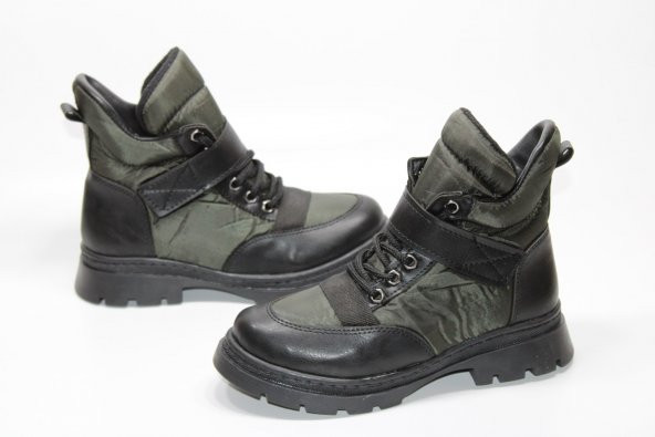 CASSO KAUÇUK KAYMAZ TABAN FERMUARLI VE CIRTLI GİYİM SU GEÇİRMEZ PARAŞÜT KUMAŞ KIZ ÇOCUĞU KARBOTU - 2