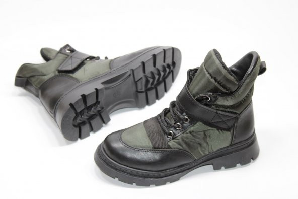 CASSO KAUÇUK KAYMAZ TABAN FERMUARLI VE CIRTLI GİYİM SU GEÇİRMEZ PARAŞÜT KUMAŞ KIZ ÇOCUĞU KARBOTU - 3