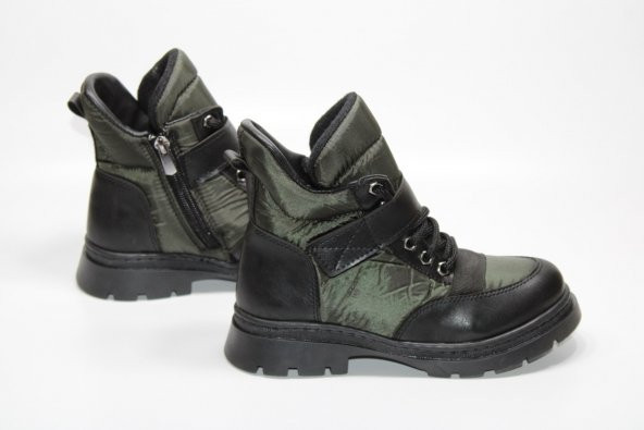 CASSO KAUÇUK KAYMAZ TABAN FERMUARLI VE CIRTLI GİYİM SU GEÇİRMEZ PARAŞÜT KUMAŞ KIZ ÇOCUĞU KARBOTU - 4