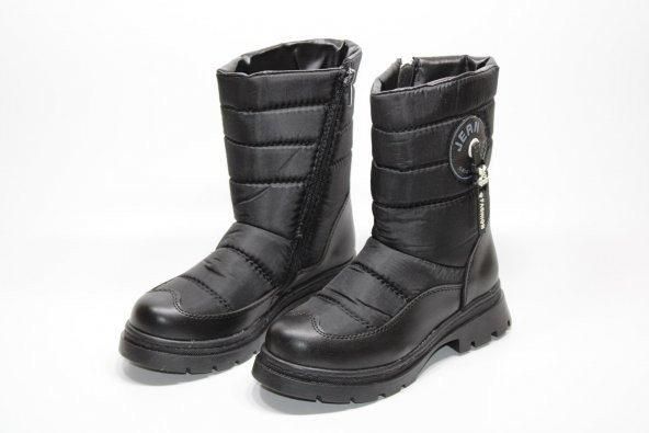 CASSO KAUÇUK KAYMAZ TABAN FERMUARLI KOLAY GİYİM SU GEÇİRMEZ PARAŞÜT KUMAŞ KIZ ÇOCUĞU KARBOTU - 6