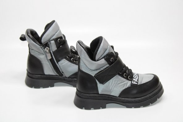 CASSO KAUÇUK KAYMAZ TABAN FERMUARLI VE CIRTLI GİYİM SU GEÇİRMEZ PARAŞÜT KUMAŞ KIZ ÇOCUĞU KARBOTU - 8