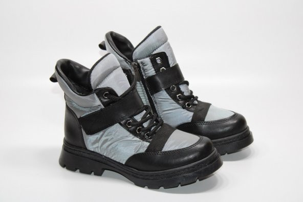 CASSO KAUÇUK KAYMAZ TABAN FERMUARLI VE CIRTLI GİYİM SU GEÇİRMEZ PARAŞÜT KUMAŞ KIZ ÇOCUĞU KARBOTU - 9