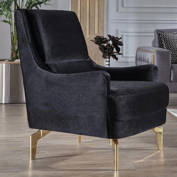 Logan Lüks Mobilya Kanepe Tv Ünitesi Konsol Koltuk Ayağı 19 Cm Plastik Gold Altın Ayakları - 2