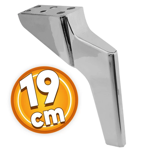 Logan Lüks Mobilya Kanepe Tv Ünitesi Konsol Koltuk Ayağı 19 Cm Krom Ayakları