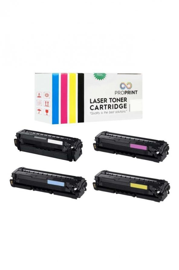 TKPrint Samsung C3010ND C3060FR C3060ND CLT-503L Muadil Toner Seti CMYK 5000 Sayfa - 2