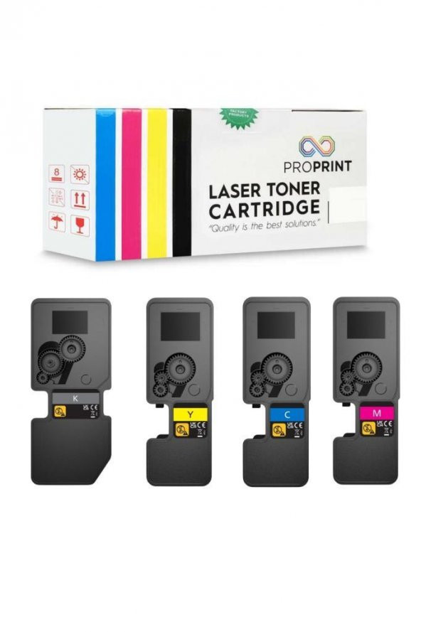 TKPrint Kyocera MA2100 MA2100CX MA2100CFx PA2100 TK-5430 Muadil Toner Seti CMYK 1250 Sayfa - 2