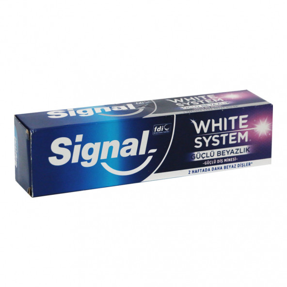 Signal White System Diş Macunu 75 ml  3'LÜ