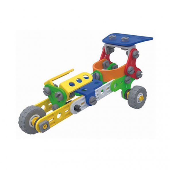 Roy Toy Sök Tak Araçlar Buggy 72 Parça 3+ Yaş Üzeri Çocuklar İçin Kendin Yap Oyun Seti - 2