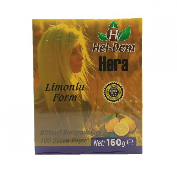 Hera Limonlu Form Çayı 100 Süzen Poşet