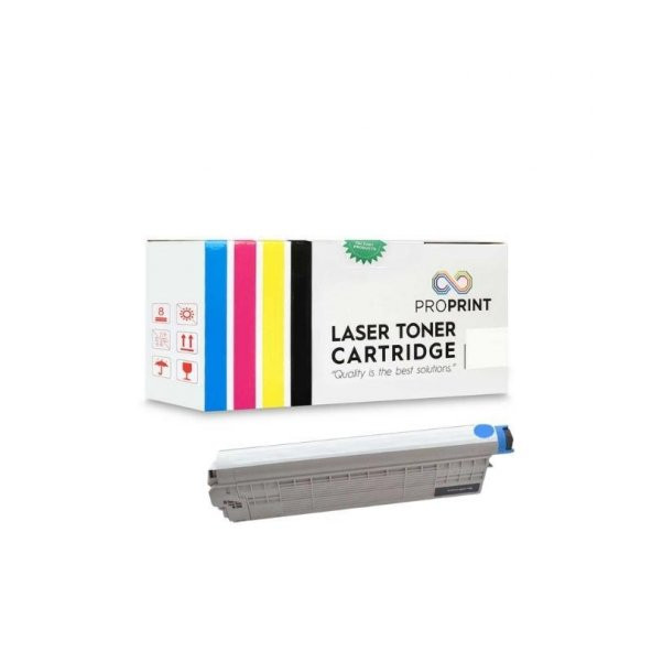 TKPrint Oki MC770 45396303 Mavi Muadil Toner MC770Dnfax