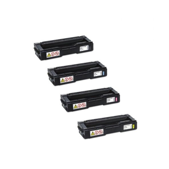 TKPrint Ricoh SPC220 Muadil Toner Seti 4 Renk SPC220N - Resim 2