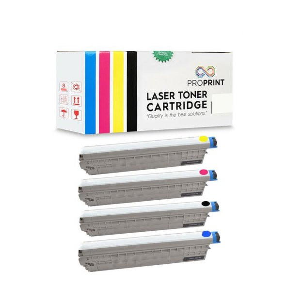 TKPrint Oki C822 Muadil Toner Seti 7300 Sayfa C822N