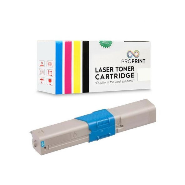 TKPrint Oki C332 46508735 Mavi Muadil Toner 3000 Sayfa MC363dnw