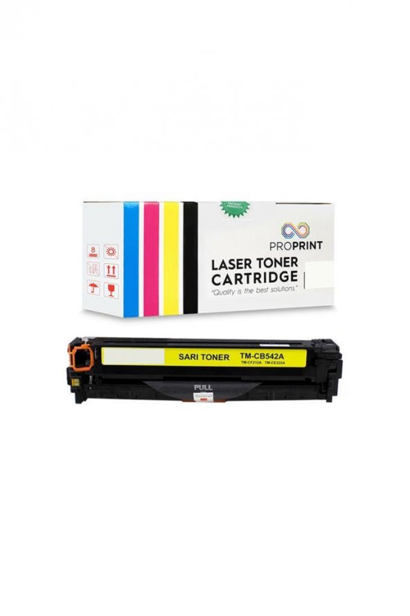TKPrint Canon CRG731 Sarı Muadil Toner 1500 Sayfa MF8230Cn - 2