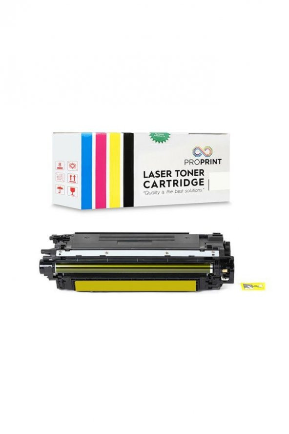 TKPrint HP 654A CF332A Sarı Muadil Toner 15000 Sayfa M651xh - Resim 2