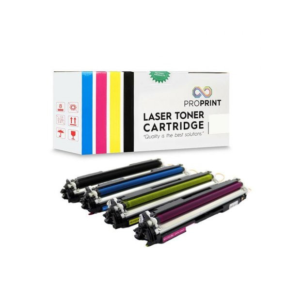 TKPrint Canon LBP7010 4 Renk Muadil Toner Seti CMYK CRG729