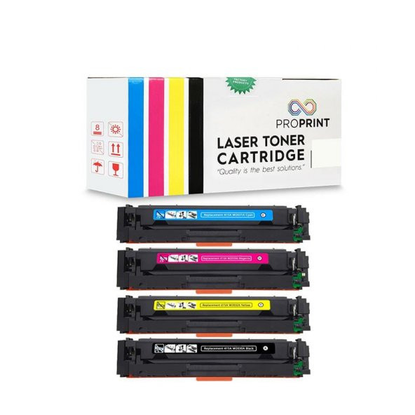 TKPrint HP M454dn Çipli 4 Renk Muadil Toner Seti 415A - 1