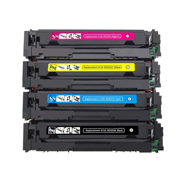 TKPrint HP M454dn Çipli 4 Renk Muadil Toner Seti 415A - 2