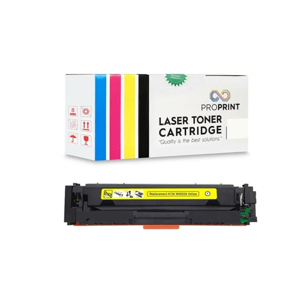 TKPrint Canon CRG055 Çipli Sarı Muadil Toner 2100 Sayfa MF744Cdw