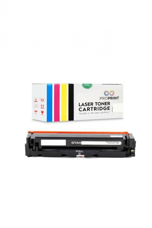 TKPrint Canon CRG-054H Muadil Toner Seti CMYK - LBP-623Cdw - 5
