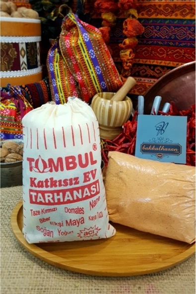 Tombul Katkısız Ev Tarhanası Acılı 500 G