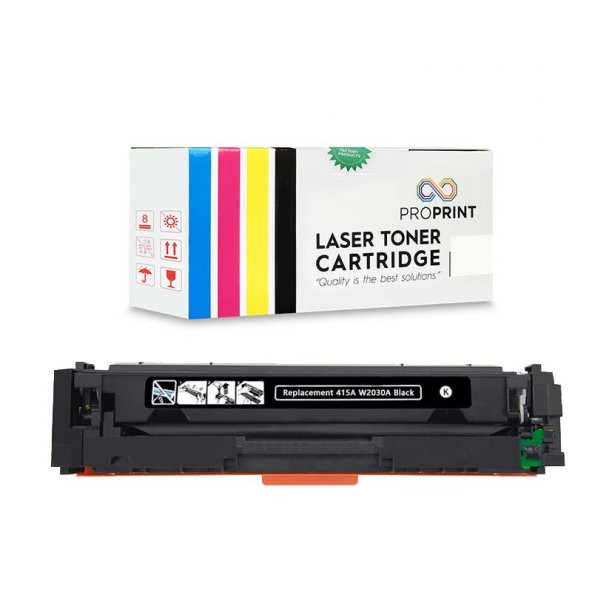 TKPrint HP 415X-W2030X Siyah Muadil Toner Çipsiz-M479fnw-W1Y44A