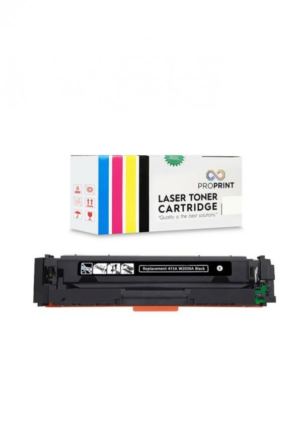 TKPrint Canon CRG-055H Çipsiz Siyah Muadil Toner 2.300 Sayfa- LBP-663Cdw - 3