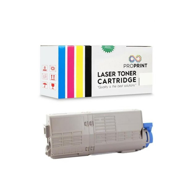 TKPrint Oki C532-46490632 Siyah Muadil Toner - MC563dn ürün görseli 1