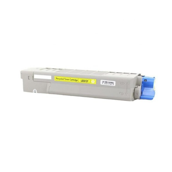 TKPrint Oki Uyumlu C612-46507517 Sarı Muadil Toner - C612 - 2