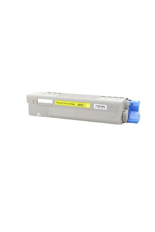 TKPrint Oki Uyumlu C612-46507517 Sarı Muadil Toner - C612 - 4
