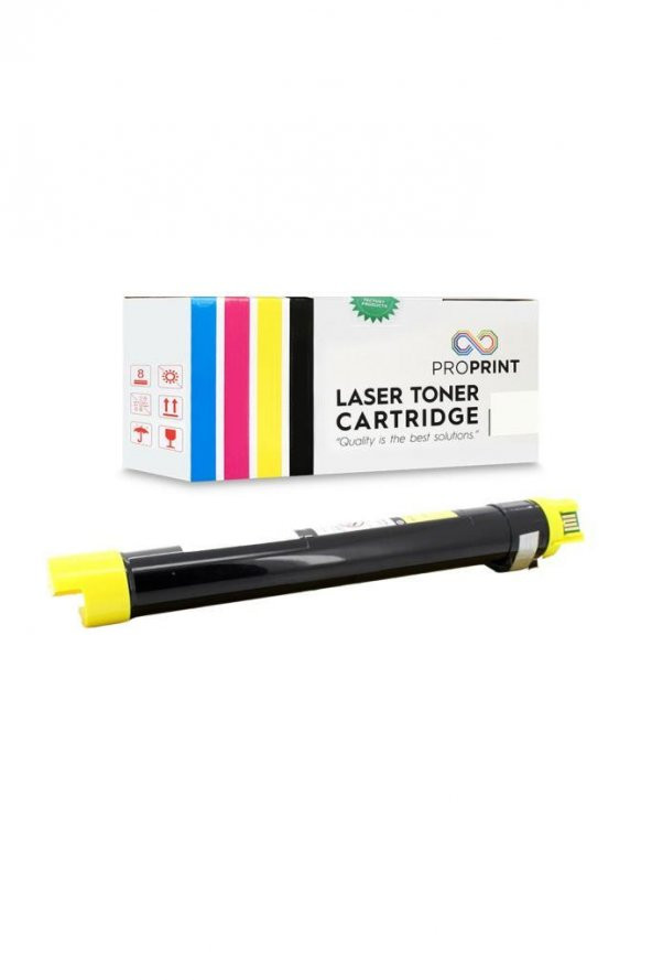 TKPrint Xerox 7525-006R01518 Sarı Muadil Fotokopi Toner-7835 - 2