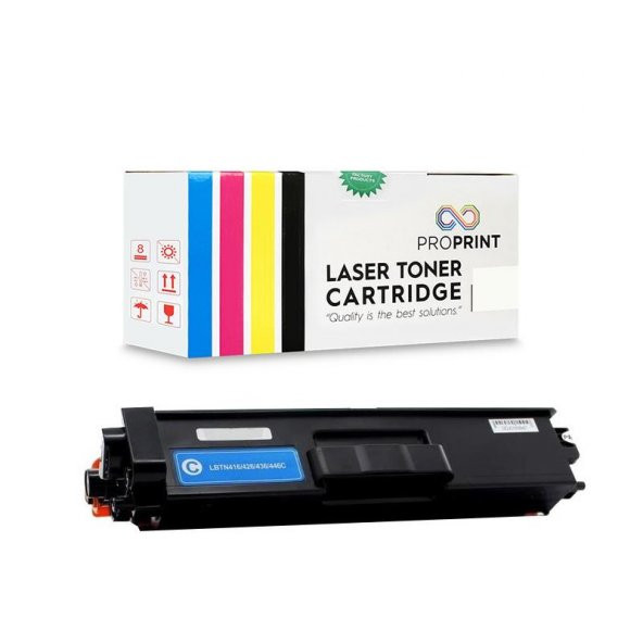 TKPrint Brother TN-416-TN426-TN436-TN446-TN456-TN-466 Mavi Muadil Toner