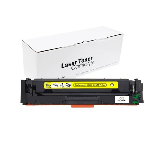 TKPrint Canon CRG-055 Çipsiz Sarı Muadil Toner 2.100 Sayfa- MF-746Cx