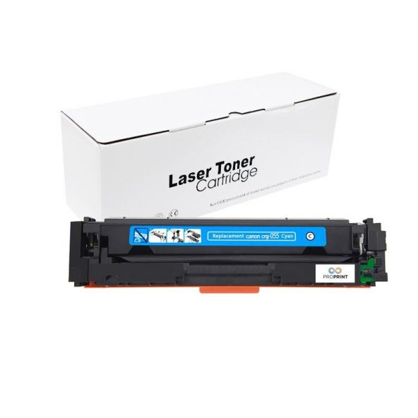 TKPrint Canon CRG-055 Çipsiz Mavi Muadil Toner 2.100 Sayfa- LBP-662Cdw