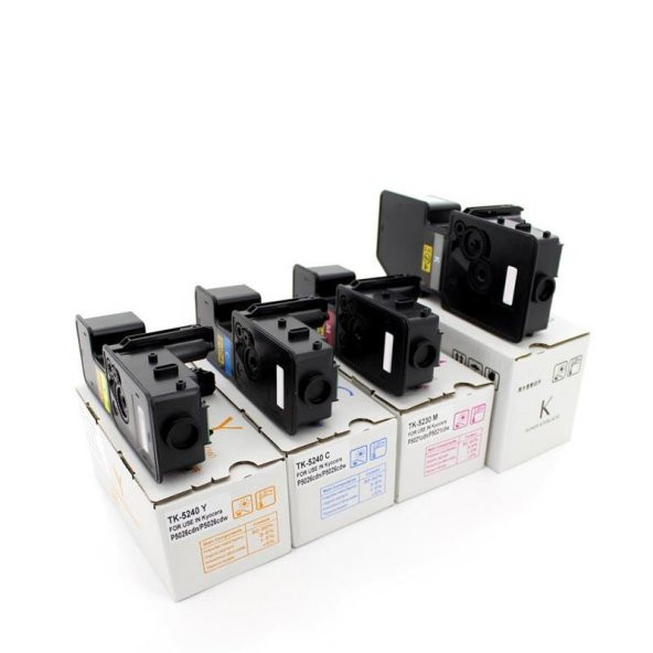 TKPrint TK-5240 / Kyocera M5526cdn/M5526cdw Muadil Toner 1 Set CMYK - 4