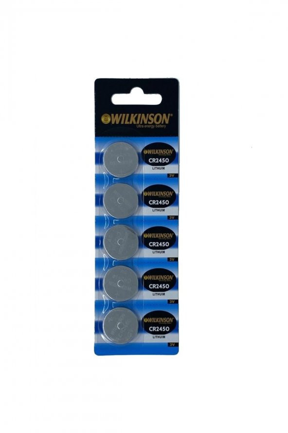 Wilkinson 2450 3v Lityum Düğme Pil 5li Paket