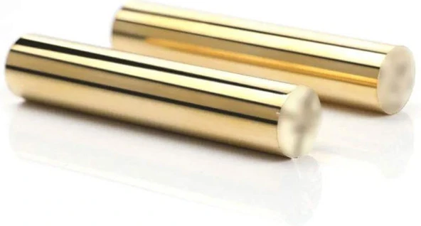 Boş Mum Mühürü Pirinç Silindir Sütun Damga 15x60mm - 6