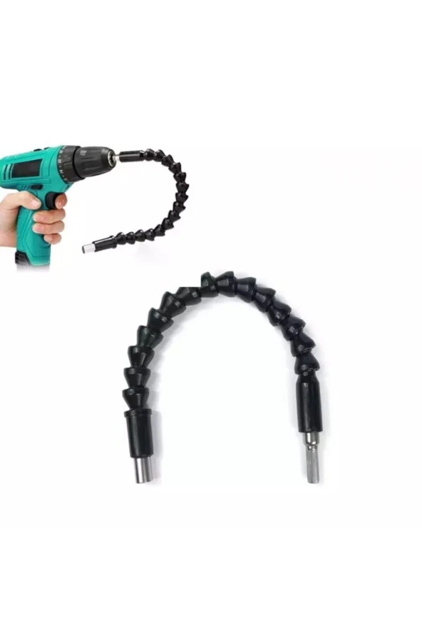 Flexible Bendable Drill Bit Shank