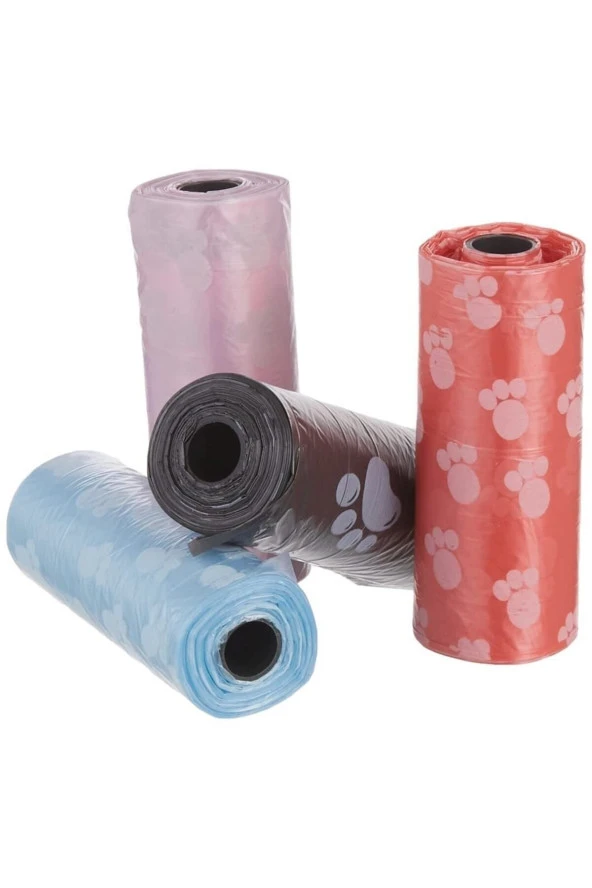 15 Rulo 225 Parça Poşet Içerir Köpek Kaka Poşeti Köpek Kaka Torbası Evcil Hayvan Dışkı Torbası - Resim 2