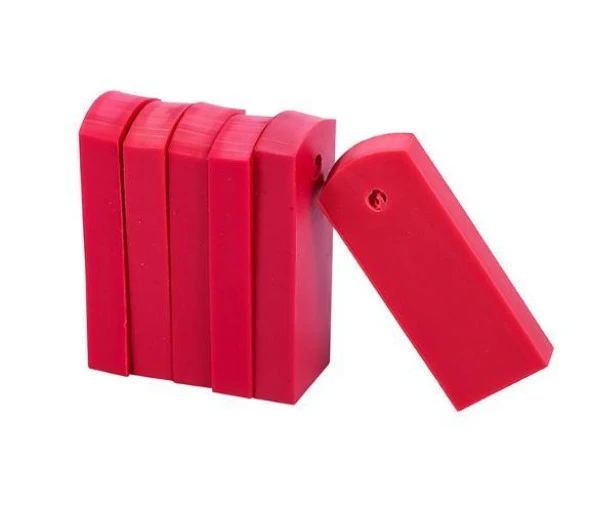 Mühür Kauçuk Alaşım Kırmızı Jiklet Kaşe 6mmx15mmx40mm - Resim 8