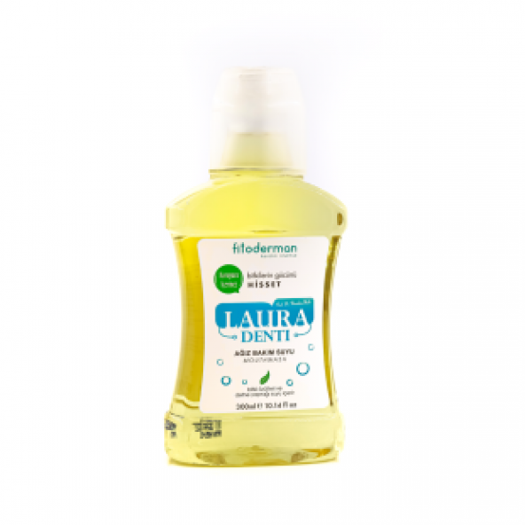 Fitoderman Lauradenti Diş Plak Önleyici'' Nefes Tazeleyici Ağız Bakım Suyu 300 ML - Resim 2