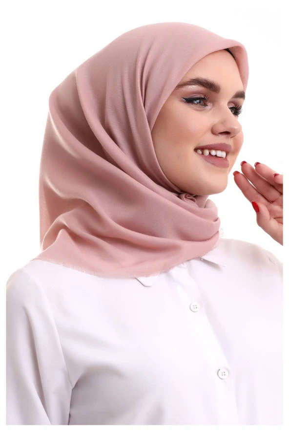 Pamuklu Pano Düz Desensiz Örtü Pembe - 4