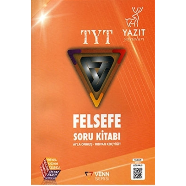 Yazıt Yayınları TYT Felsefe Soru Kitabı Venn Serisi