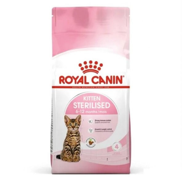 Royal Canin Kitten Sterilised Kısırlaştırılmış Yavru Kedi Maması 2kg