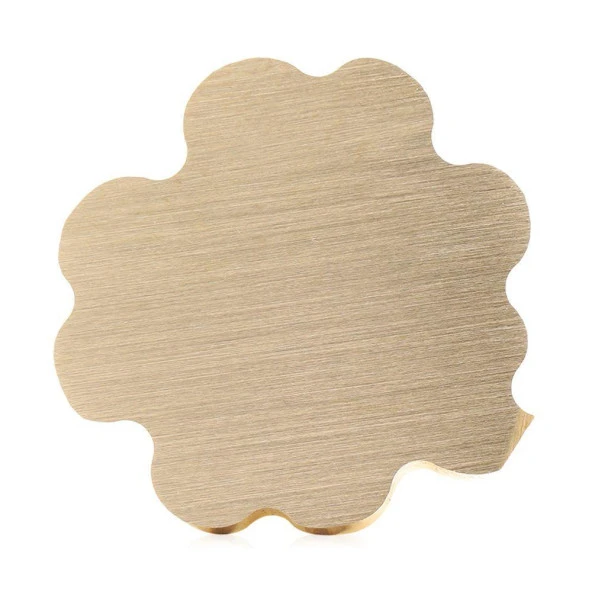 Boş Mum Mühür Pirinç Damga Başlığı Yonca Yaprağı Şeklinde 26x26mm - Resim 5